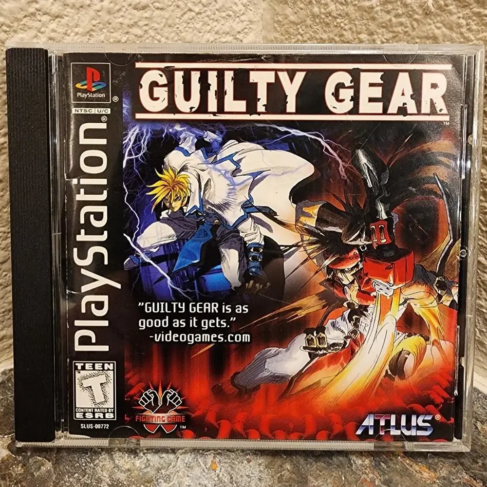 Game - Guilty Gear - PS1 - Atlus
